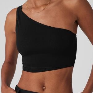 Alo Sheer Illusion Mesh Tank